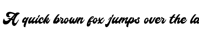 Preview of Slothdown Baby Regular font