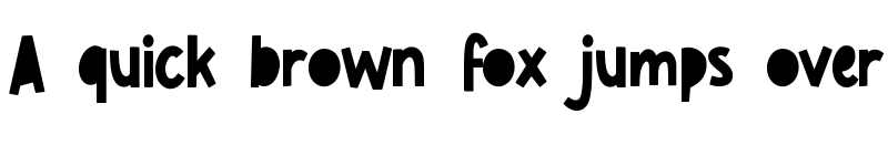 Preview of Smelly Peach Blocky font