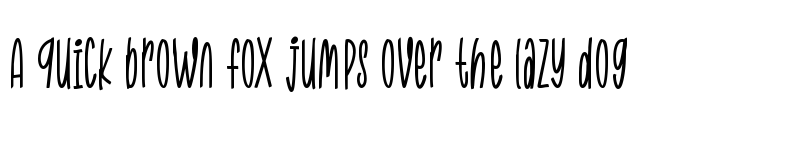 Preview of Smilekiss Regular font