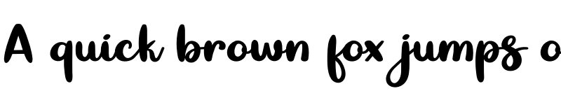 Preview of Smiling Rain Regular font