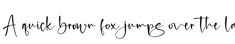 Preview of Smithasa Regular font