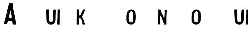 Preview of SMITUK Regular font