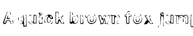 Preview of Smoke-Disturbed Regular font