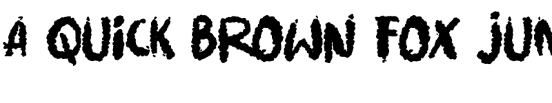 Preview of Smooky Regular font