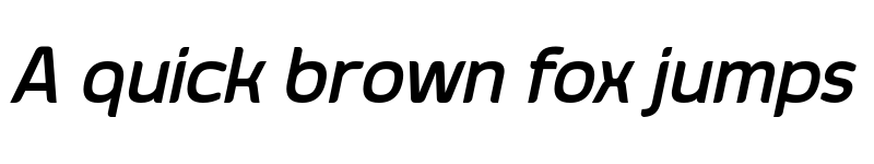 Preview of Smoolthan Bold Italic font