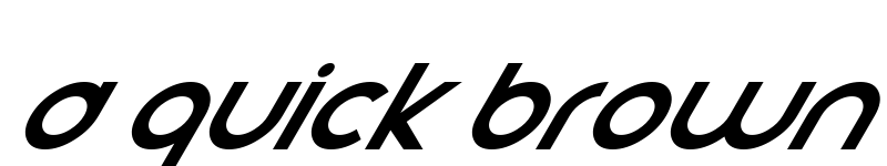 Preview of Smooth Circulars Italic font