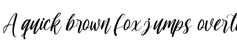 Preview of Smoothest Regular font