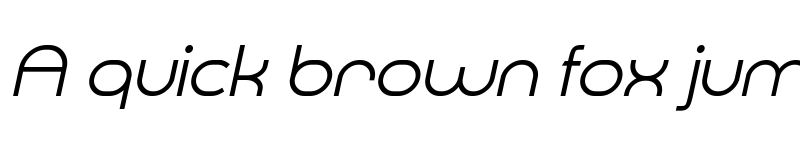 Preview of Smush Italic font