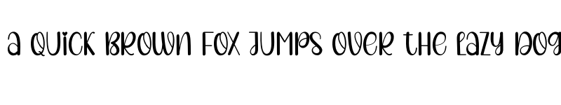 Preview of Snacks For Children Regular font