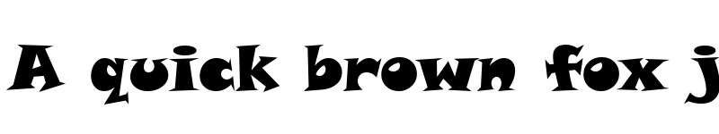 Preview of Snap ITC Regular font