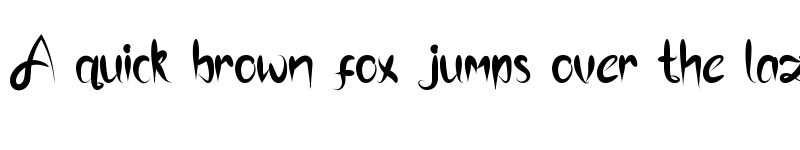 Preview of Snazzy Small Regular font