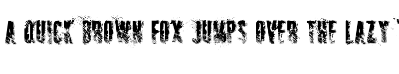 Preview of SNIPER Regular font