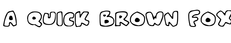 Preview of Snowblobs Regular font