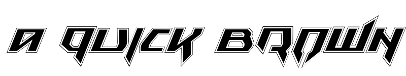 Preview of Snubfighter Academy Italic Italic font