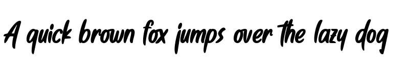 Preview of So Frosty Regular font