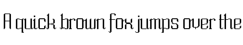 Preview of So Wide Regular font