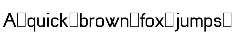 Preview of Sober Regular font