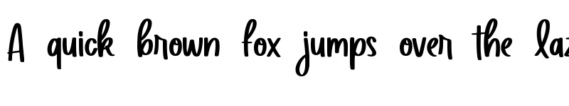 Preview of Social Melinda Regular font