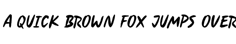 Preview of Soda Berry Regular font