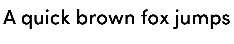 Preview of Sofia Pro Medium font