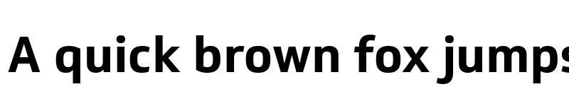 Preview of Soleto Trial Bold font