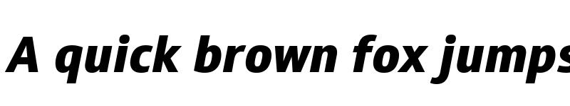 Preview of Soleto Trial XBold Italic font