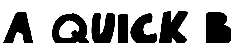 Preview of Solid Cartoonlings Regular font