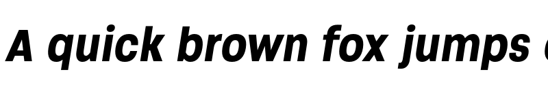 Preview of Soliden Trial Bold Condensed Oblique font