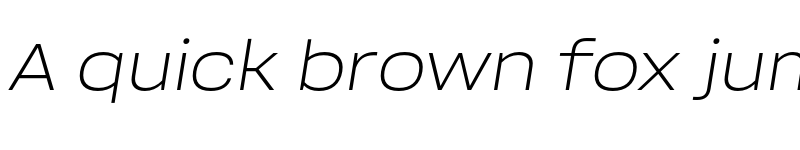 Preview of Soliden Trial Light Expanded Oblique font