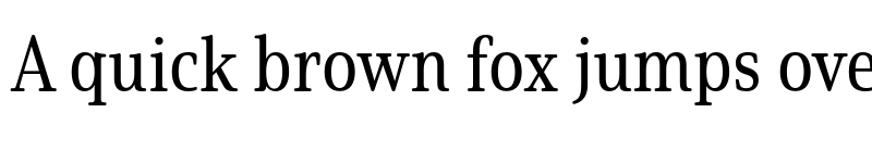 Preview of Solitas Serif Cond Medium font