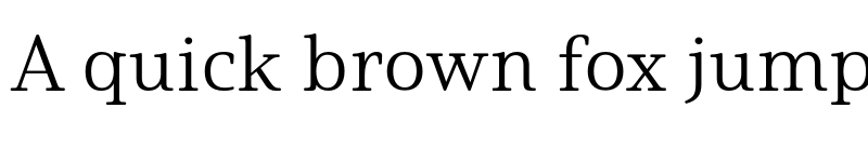 Preview of Solitas Serif Ext Book font