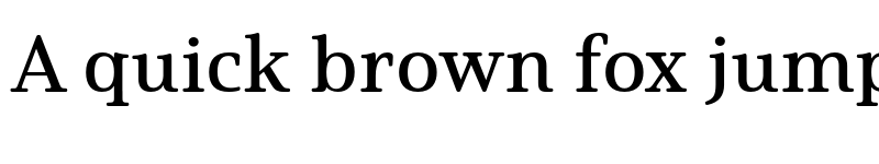 Preview of Solitas Serif Ext Demi font