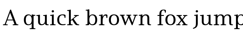 Preview of Solitas Serif Ext Medium font