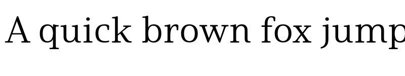 Preview of Solitas Serif Ext Regular font