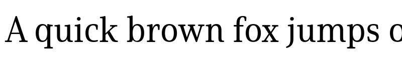 Preview of Solitas Serif Norm Medium font