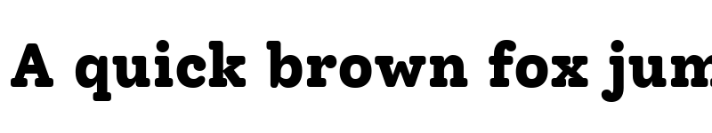 Preview of Solway ExtraBold font