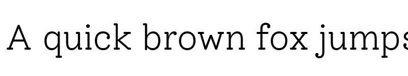 Preview of Solway Light font