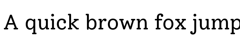 Preview of Solway Regular font