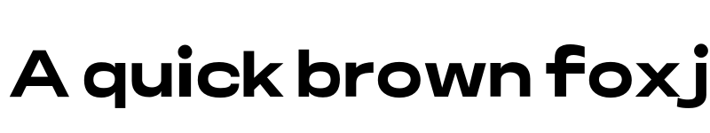 Preview of Somar Sans Black Expanded font