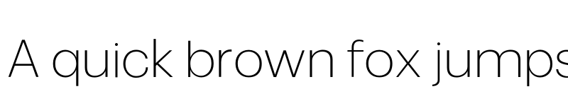 Preview of Somar Sans ExtraLight font