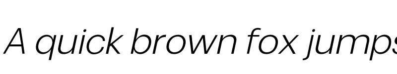 Preview of Somar Sans Light Italic font