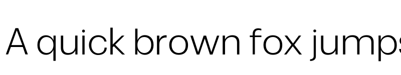 Preview of Somar Sans Light font