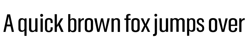 Preview of Somar Sans Medium Condensed font