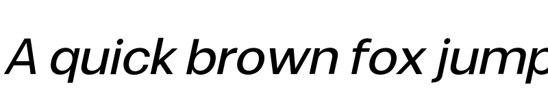 Preview of Somar Sans Medium Italic font