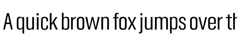 Preview of Somar Sans Regular Condensed font