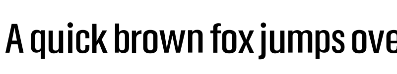 Preview of Somar Sans SemiBold Condensed font