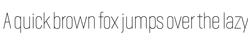 Preview of Somar Sans Thin Condensed font