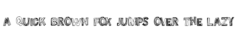 Preview of SomeLines Regular font