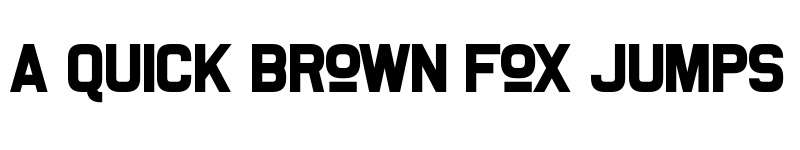 Preview of Somerton Dense Regular font