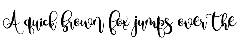 Preview of Something Cherish Regular font